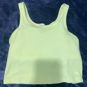 Neon yellow tank top